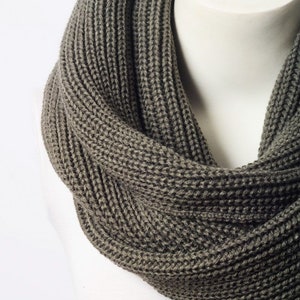 Mustard Yellow Knit Scarf Knitted Scarf Knit Infinity Scarf - Etsy