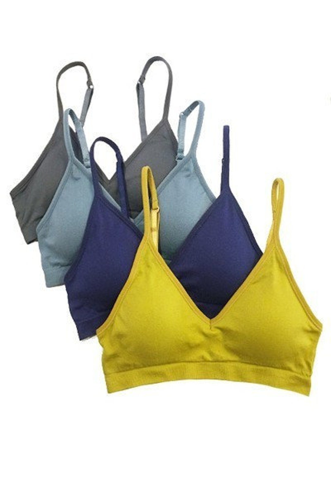Everyday Comfort Bra Bralette Seamless Sports Wireless Padded Etsy