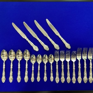 Wallace “Monkey” 18/10 Stainless Flatware - set of 20 pieces - 4 place settings