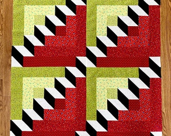 Staircase Quilt Pattern