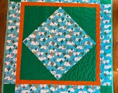 Amish Diamond Baby Quilt