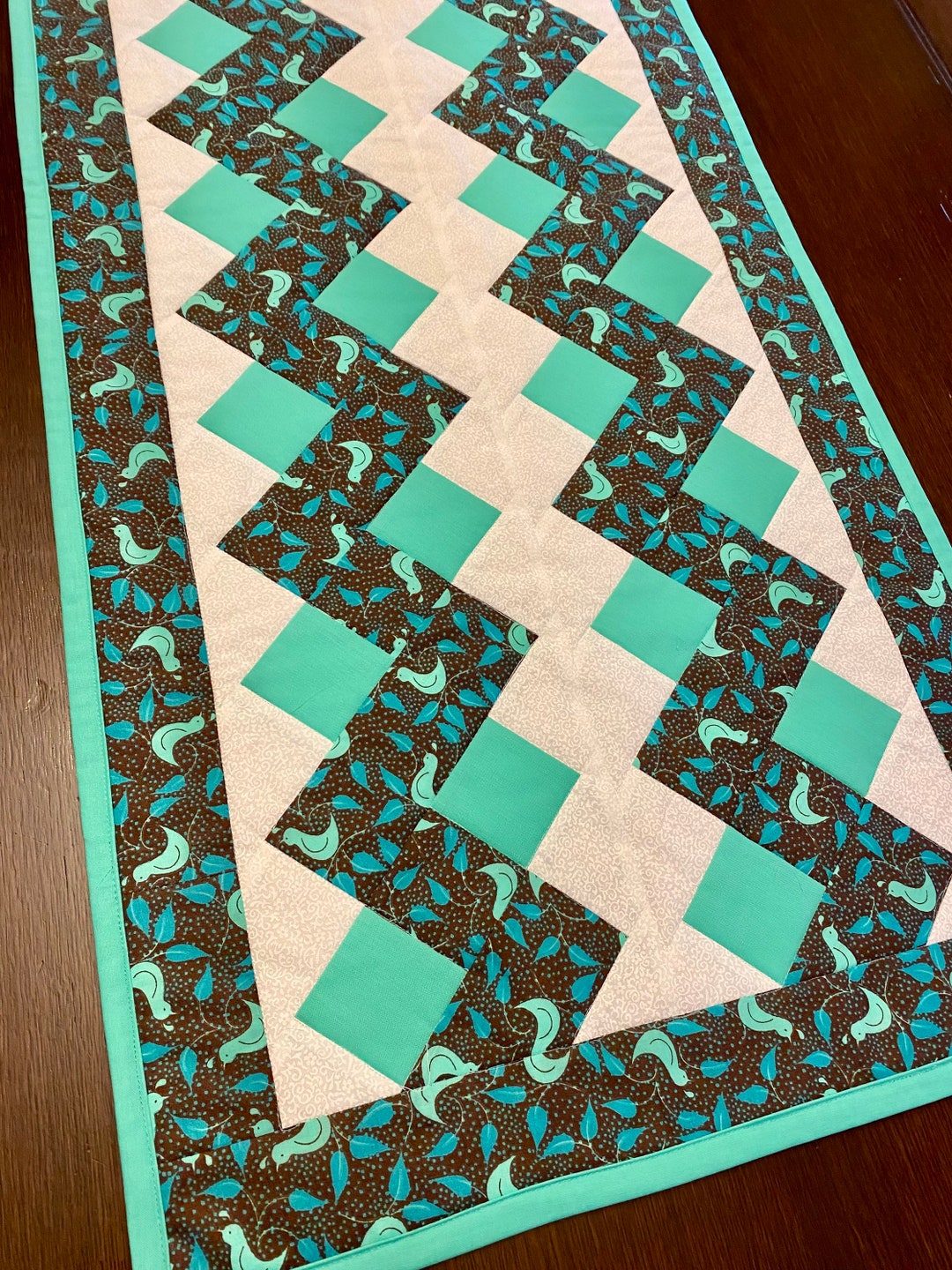Red Ric Rac Table Runner Rick Rack Table Runner - Etsy