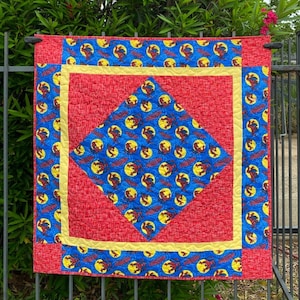 Amish Diamond Baby Quilt image 2