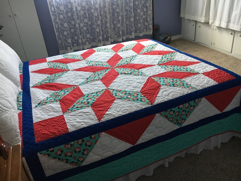 Carpenter Star Quilt Pattern PDF Etsy