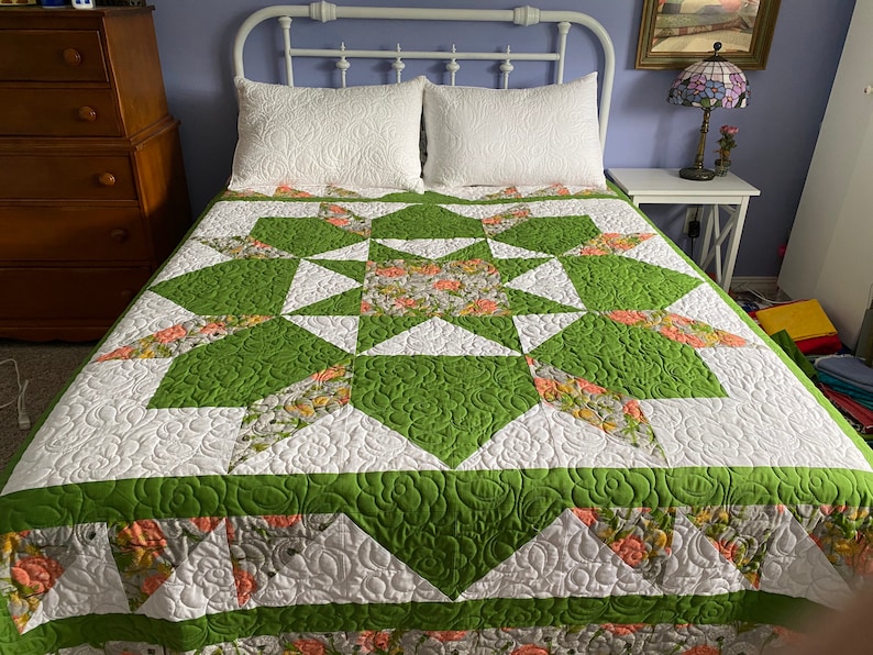 Star of Bethlehem Quilt Pattern Etsy
