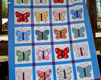 Vintage Butterfly Quilt Pattern