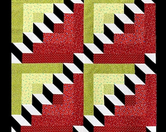 Staircase Quilt Pattern