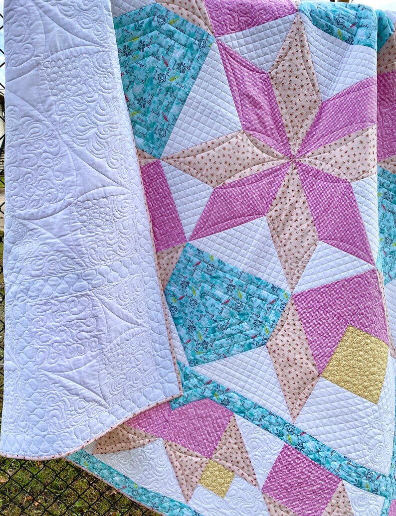 Tulip Rose of Sharon Quilt Pattern image 4