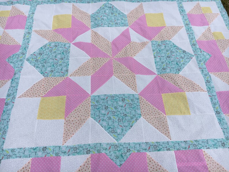 Tulip Rose of Sharon Quilt Pattern Etsy