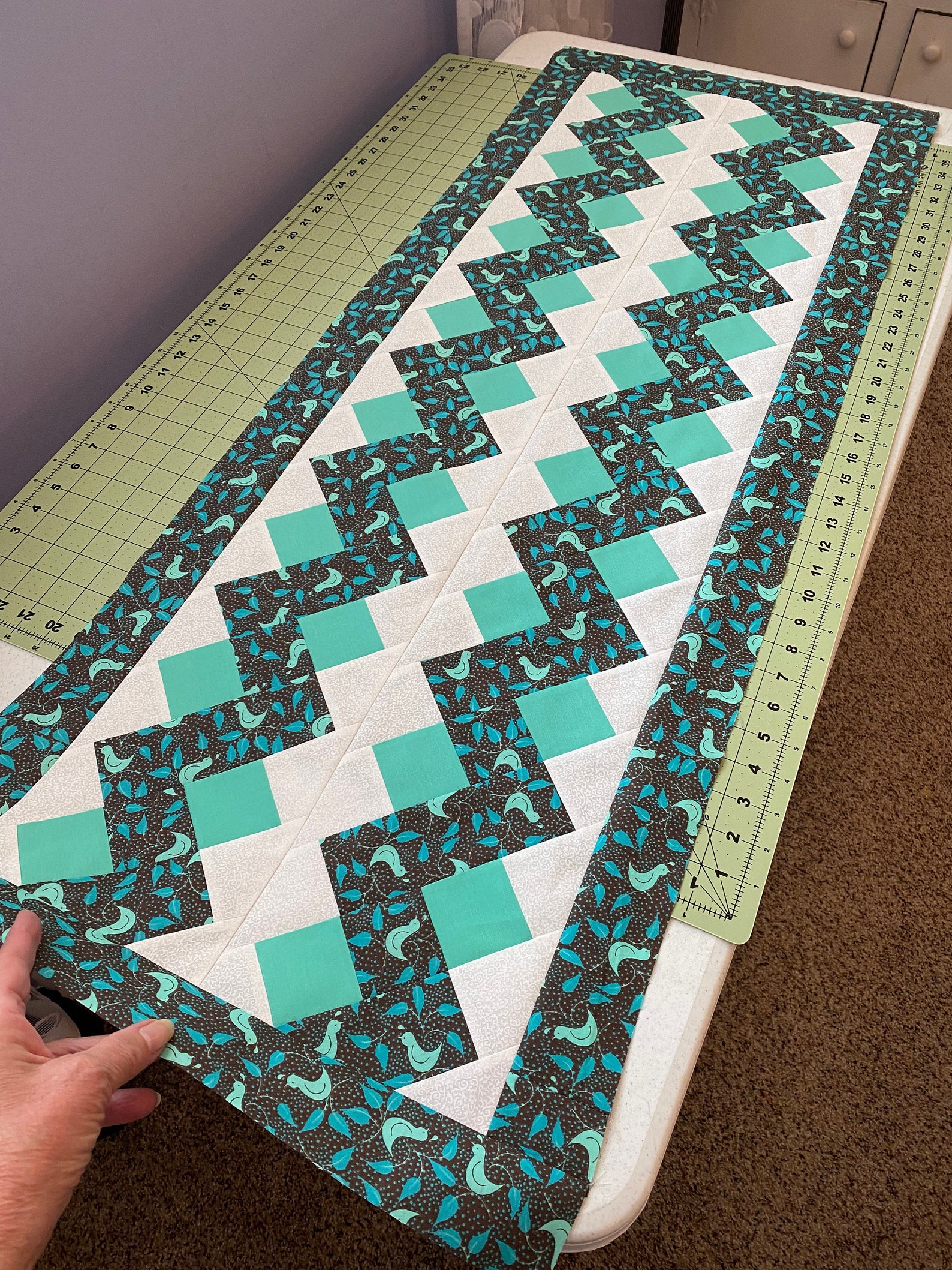 Display Rack For Table Runner Rick Rack Table Runner - Etsy