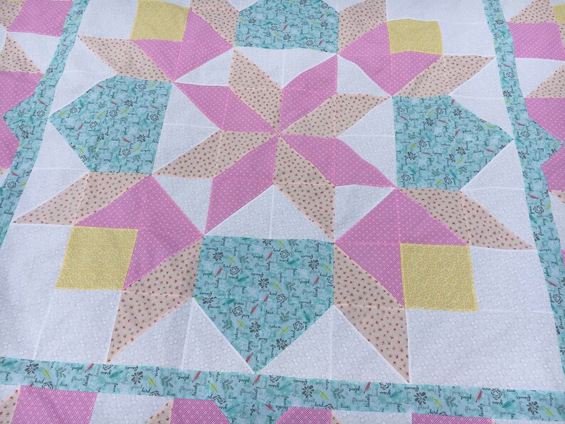Tulip Rose of Sharon Quilt Pattern Etsy