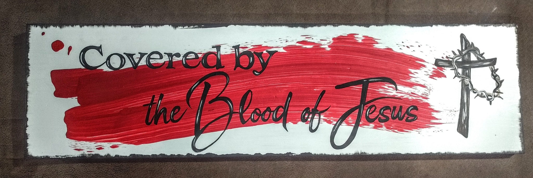 Covered by the Blood of Jesus Etsy