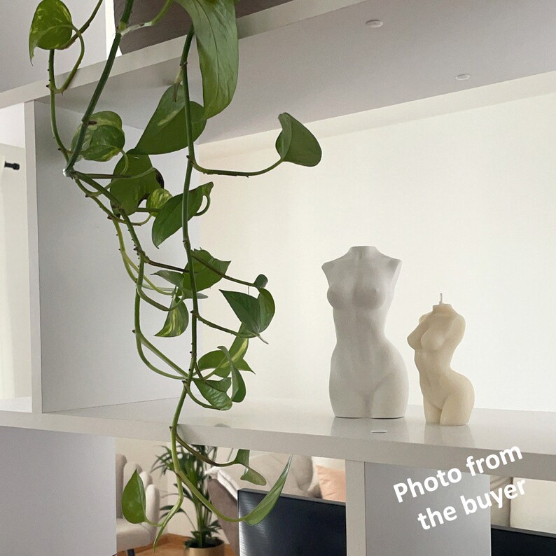 Female body Vase Ceramic Body shape sculpture Etsy