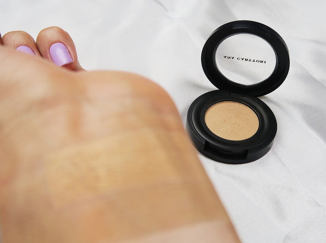 Vegan Eyeshadow Gold /Vegan Makeup Cruelty Free Makeup Etsy