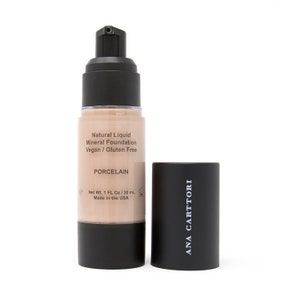 Vegan Foundation - Porcelain / Vegan Makeup, Cruelty Free Makeup, Gluten Free Foundation, Natural Foundation, Certified Organic Ingredients