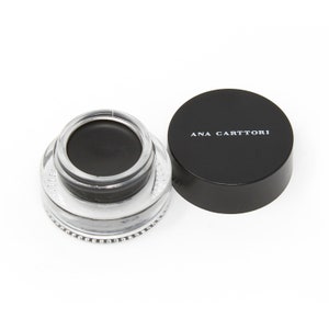 Vegan Gel Eyeliner Pot - VERY BLACK / Vegan Makeup, Cruelty Free Makeup, Gluten Free Makeup, Organic Makeup