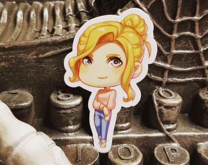 Adelaide Whitaker Chibi Sticker 2" x 3"