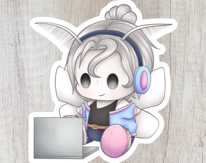 Colby Plush Toy Sticker