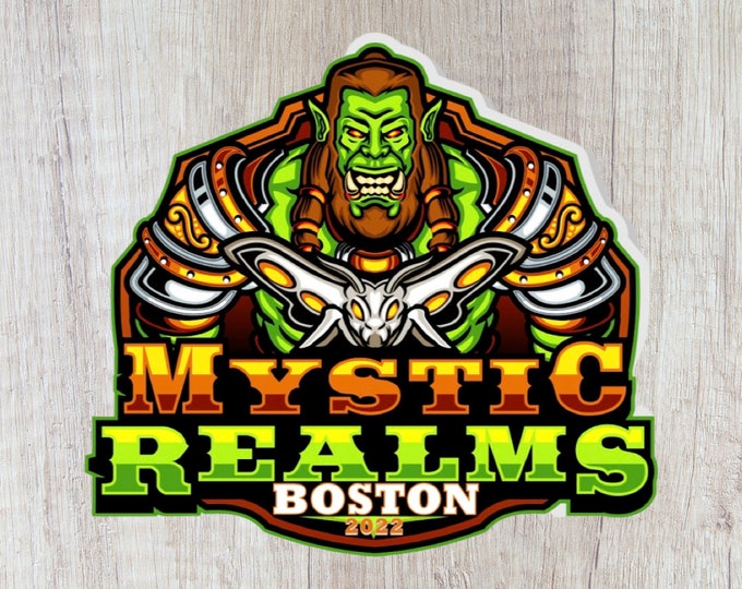 Mystic Realms Plastic Pin (1.75 in x 1.57 in)