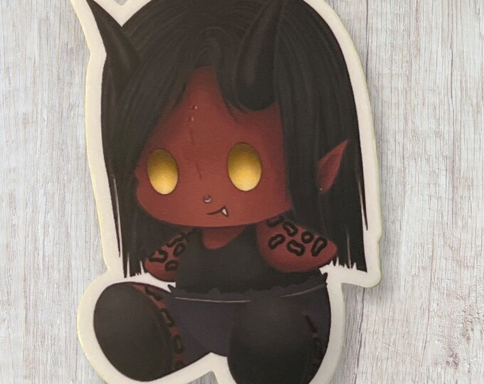 The Daemon Plush Toy Sticker