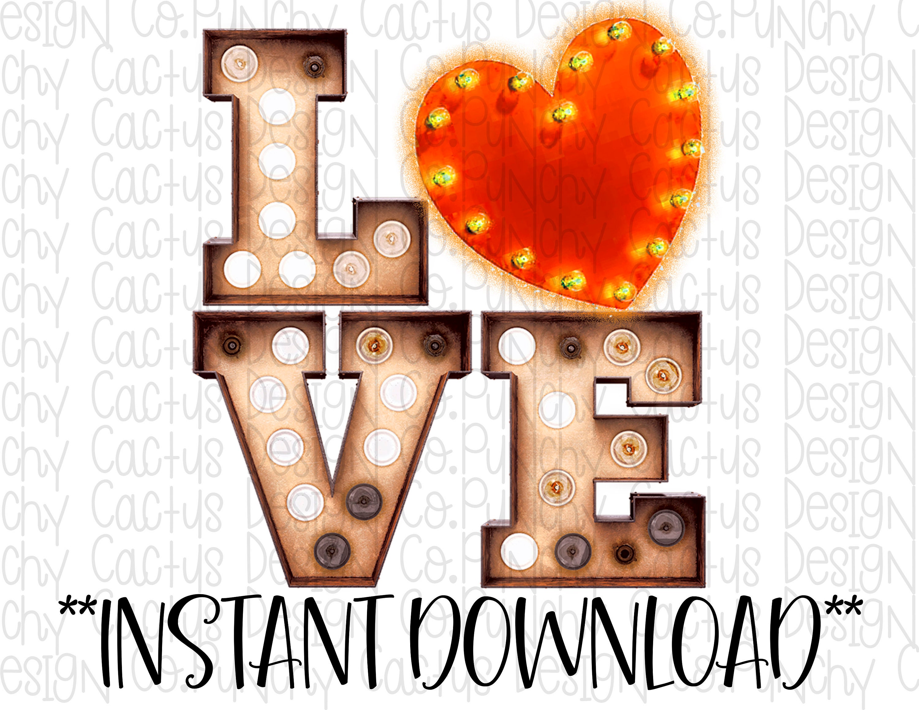Download Love Sublimation Transfer Digital Download Valentine's | Etsy