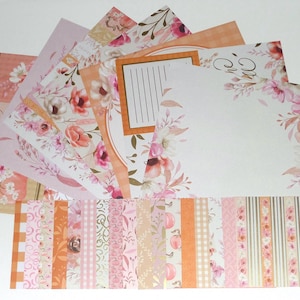 Zestaw do scrapbookingu z jednostronnego kartonu, scrapbooking, tworzenie etykiet na karty, dziennikarstwo śmieciowe, jesień, dynia, kwiaty, folia golfowa, liście