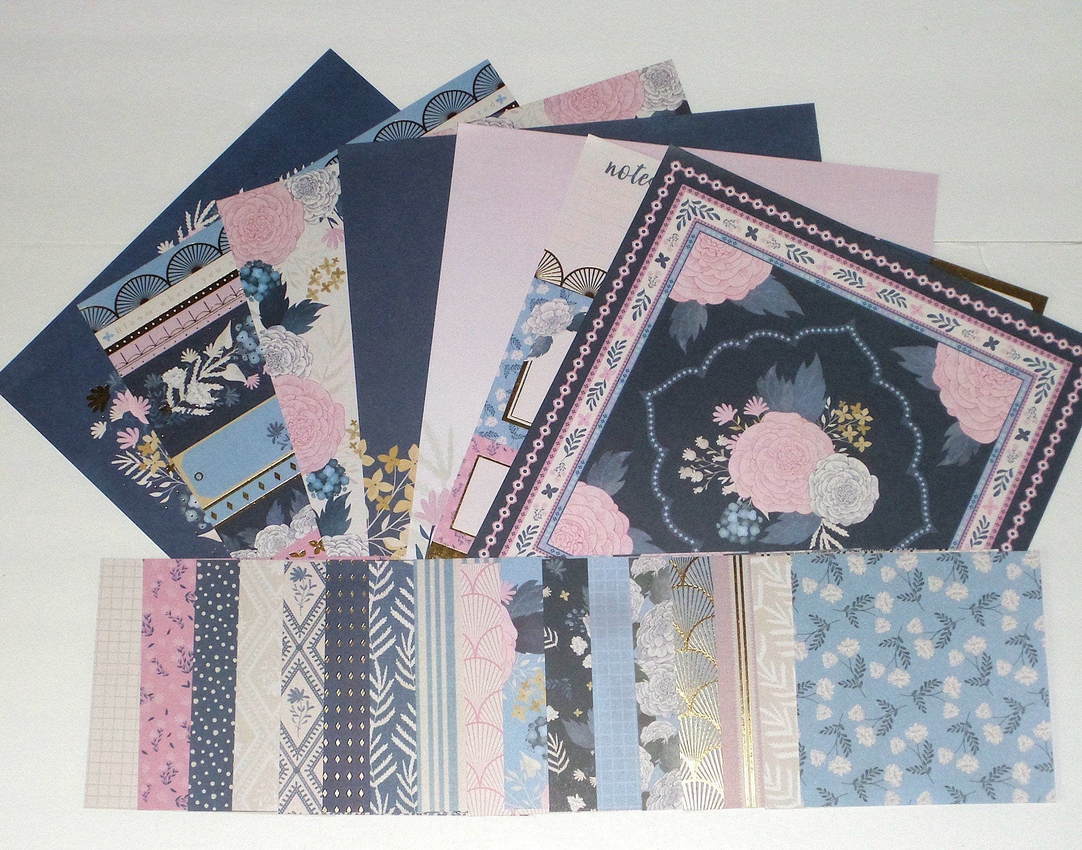 Scrapbook Kit CARDSTOCK Scrapbooking Journaling Etsy UK