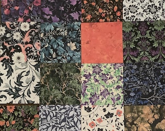 ウィリアムモリス風秋/ハロウィンスクラップブック36枚 ペーパー、クラフト用品、紙製品、スクラップブック、タグカード作り