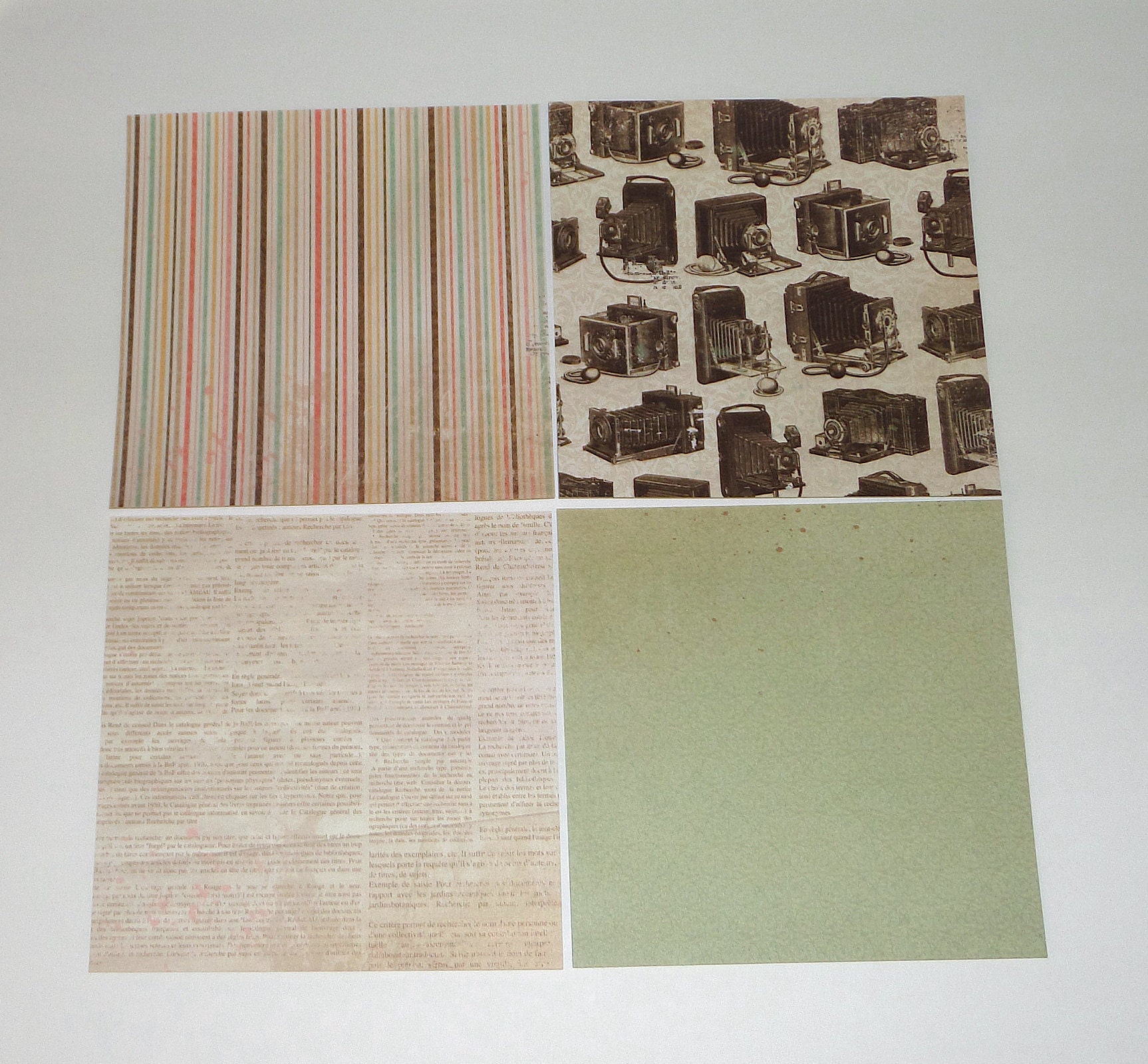 15 Sheets of Single Sided CARDSTOCK Includes UV Gloss Floral Etsy Ireland