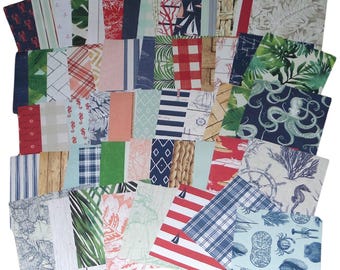 ビーチテーマの紙 60枚セット、6X6、カード/タグ作成、スクラップブッキング、ジャンクジャーナリング、デコパージュ、デスタッシュ、グラブバッグ、バルク