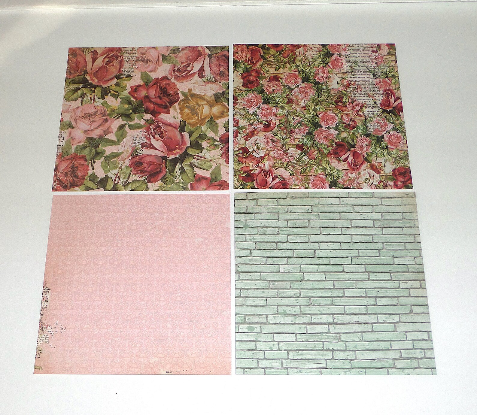 15 Sheets of Single Sided CARDSTOCK Includes UV Gloss Floral Etsy Ireland