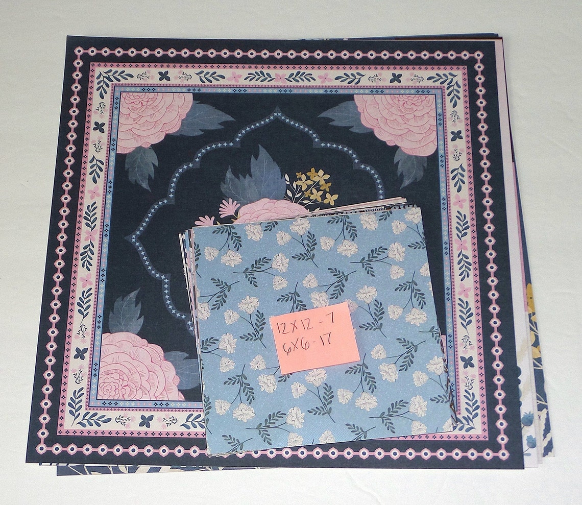 Scrapbook Kit CARDSTOCK Scrapbooking Journaling Etsy UK