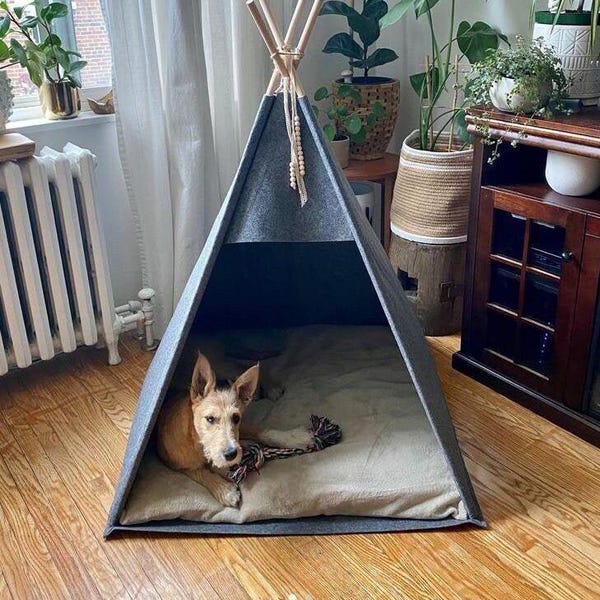 Cama para perros, cama grande para perros, tienda de campaña, tipi personalizado para mascotas, cama para perros husky, caseta interior para cachorros, cama para mascotas con nombre para bulldog, tipi para gatos y conejos.