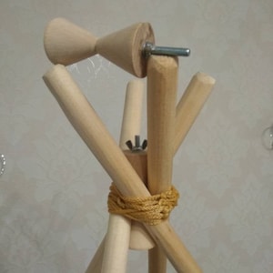 Stabilizer tent lock teepee, Blocking system teepee for top tipi tent makes the play tent more stable safe for children during active game