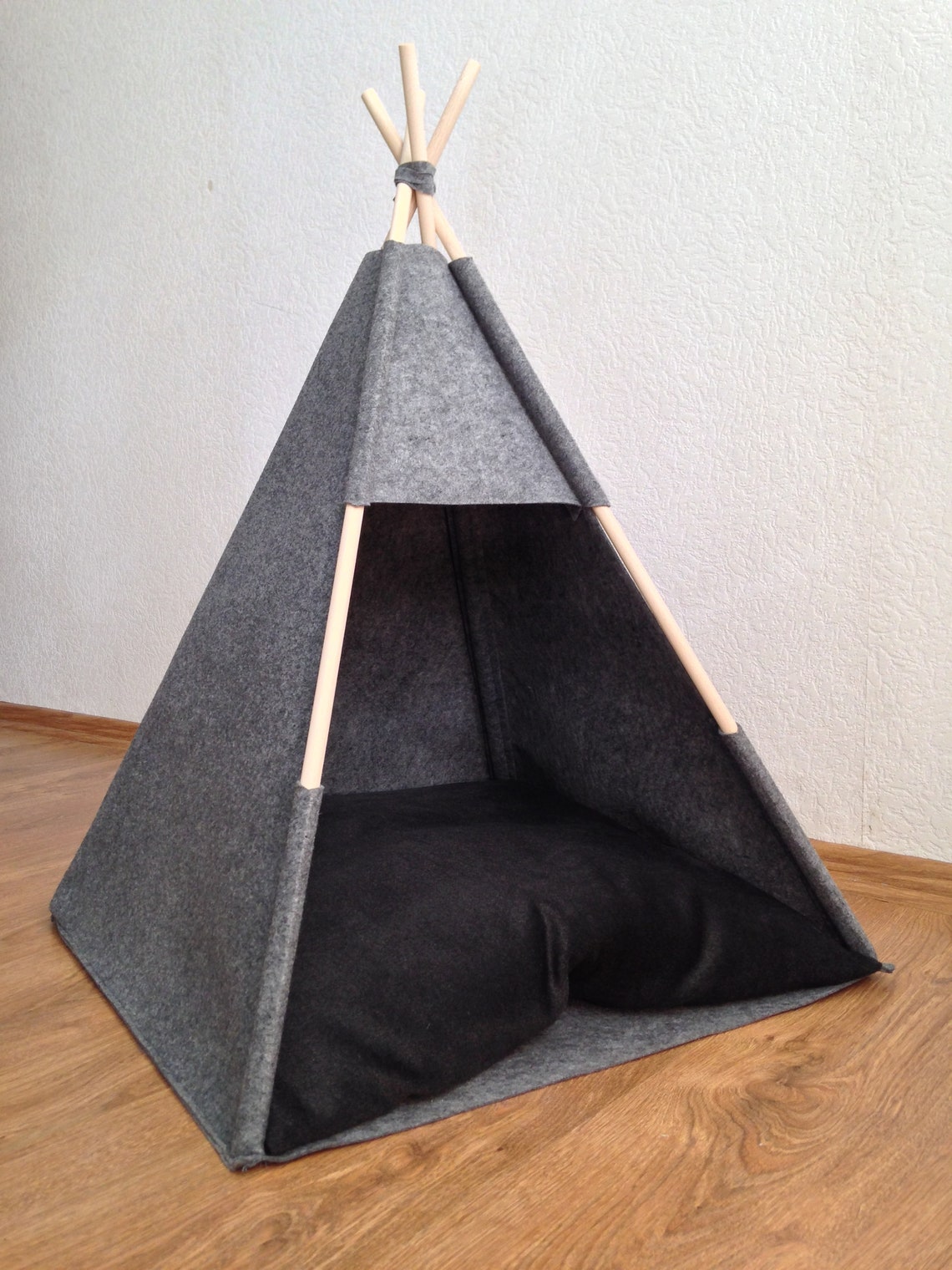 Mini Teepee Dog bed pet house Lounger cover puppy tent with Etsy