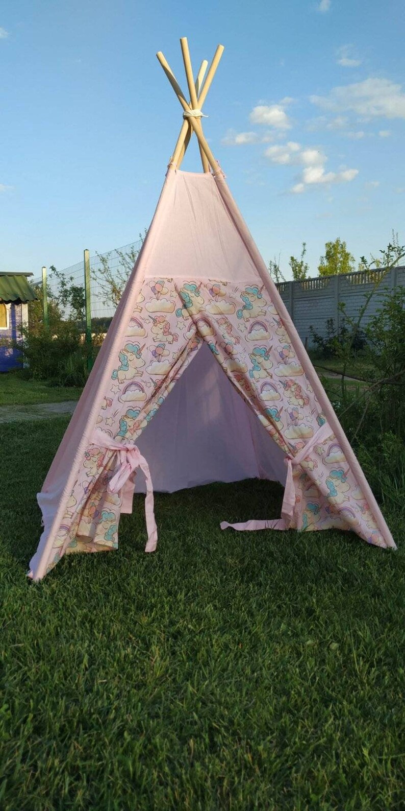 unicorn teepee