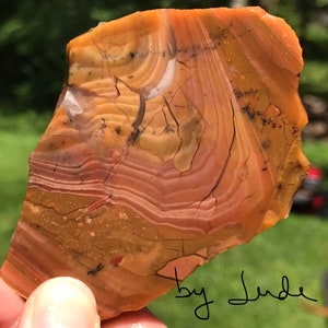 Brecciated Jasper Slab Set: Banded Copper Browns, Rosy Pinks