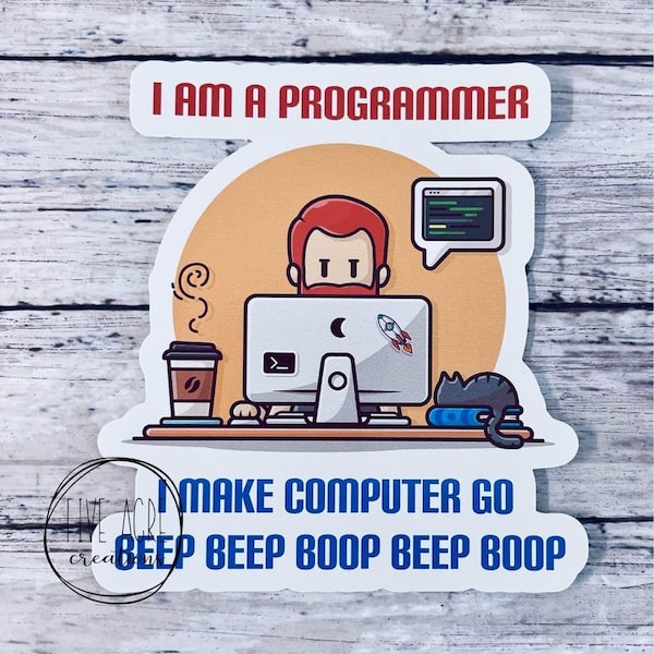Programmer Stickers - Etsy