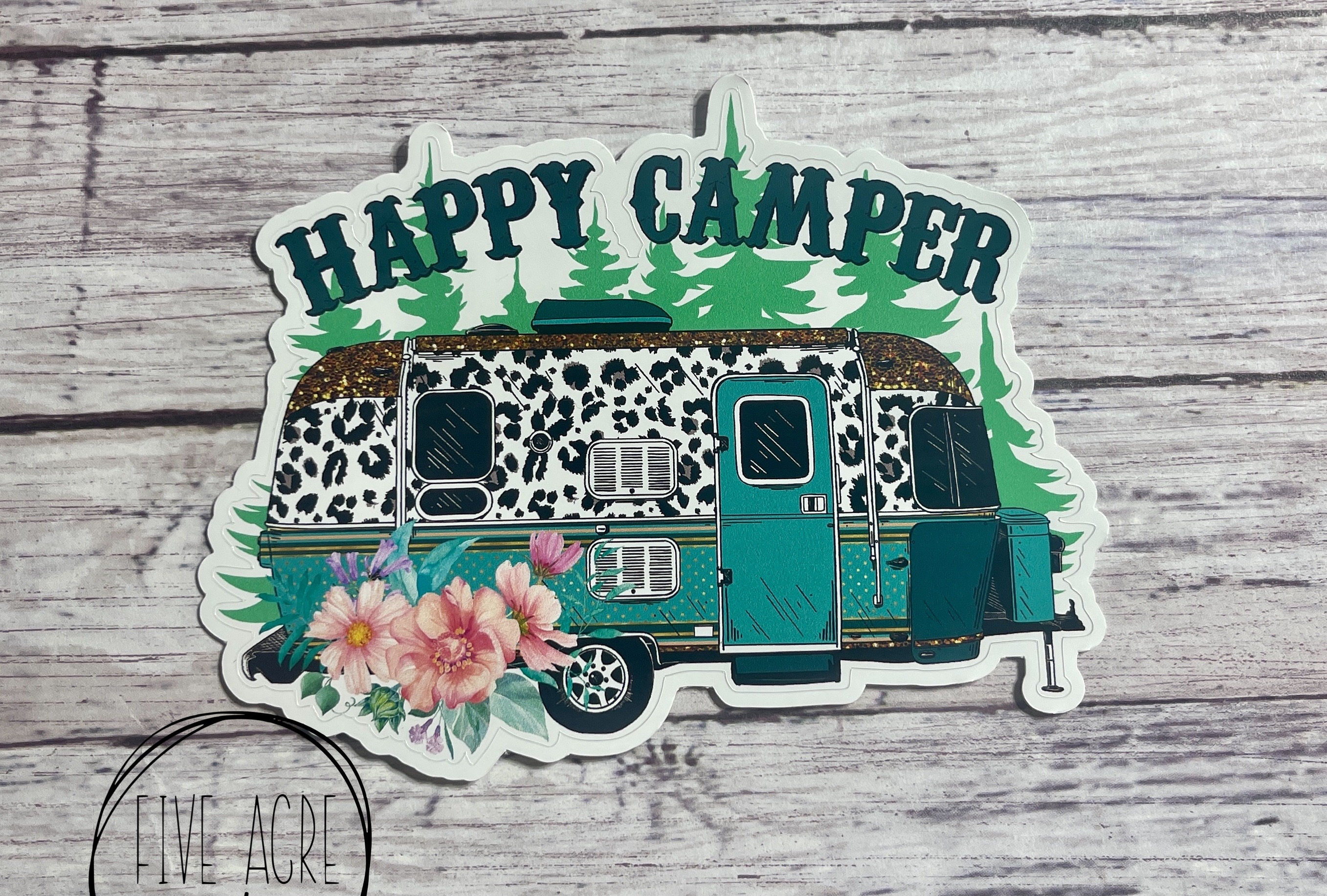 RV There Yet Decal Sticker JDM Funny Vinyl Car Truck Bumper camping camp 12" 