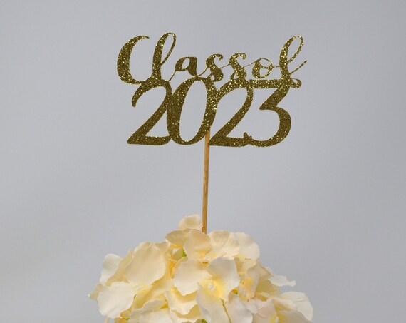 2023 Graduation decorations, Graduation Centerpiece Sticks, class of 2023, Graduation party Decoration, 2023 picks, Graduation Decor 2023