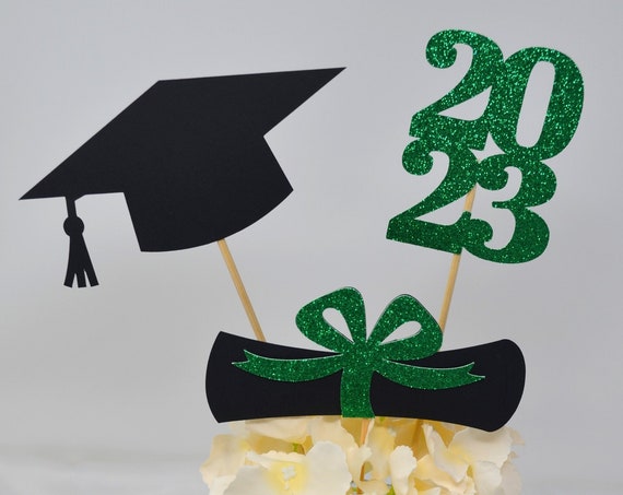 2023 Graduation decorations, Graduation Centerpiece Sticks, class of 2023, Graduation party Decoration, 2023 picks, Graduation Decor 2023