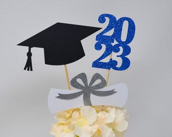 2023 Graduation decorations, Graduation Centerpiece Sticks, class of 2023, Graduation party Decoration, 2023 picks, Graduation Decor 2023