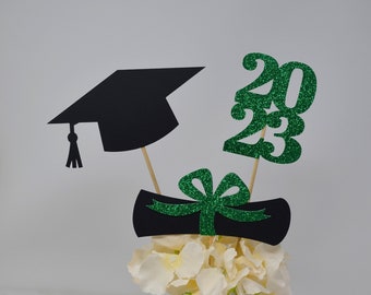 2024 Graduation decorations, Graduation Centerpiece Sticks, class of 2024, Graduation party Decoration, 2024 picks, Graduation Decor 2024