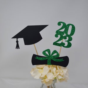 2024 Graduation decorations, Graduation Centerpiece Sticks, class of 2024, Graduation party Decoration, 2024 picks, Graduation Decor 2024