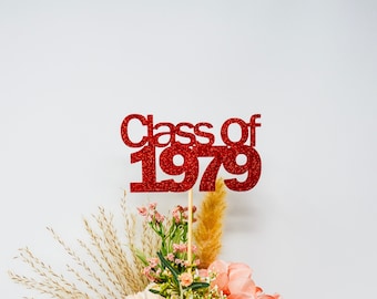Class of 1979, 1979 Class Reunion Centerpiece, 45th years class Anniversary, 45tth Reunion, Class Reunion Decoration, reunion prop. 1979