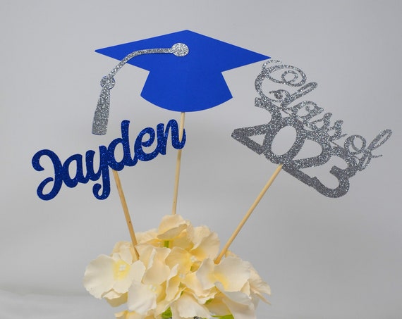 Graduation party decorations 2023, Graduation Centerpiece Sticks, Grad 2023, custom name centerpiece, Graduation table decor, Class of 2023
