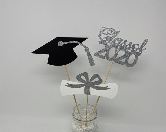 2022 Graduation decorations, Graduation Centerpiece Sticks, class of 2022, Graduation party Decoration, 2022 picks, Graduation Decor 2022