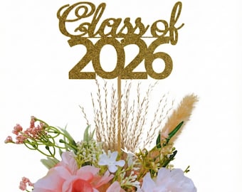 Graduation Centerpieces, Graduation Centerpiece Sticks, class of 2026, Graduation party Decoration, 2026 picks, Graduation 2026, prom 2026