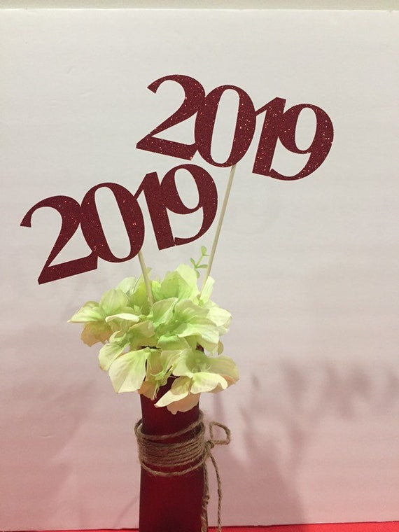 2024 Graduation decorations, Graduation Centerpiece Sticks, class of 2024, Graduation party Decoration, 2024 picks, Graduation Decor 2024