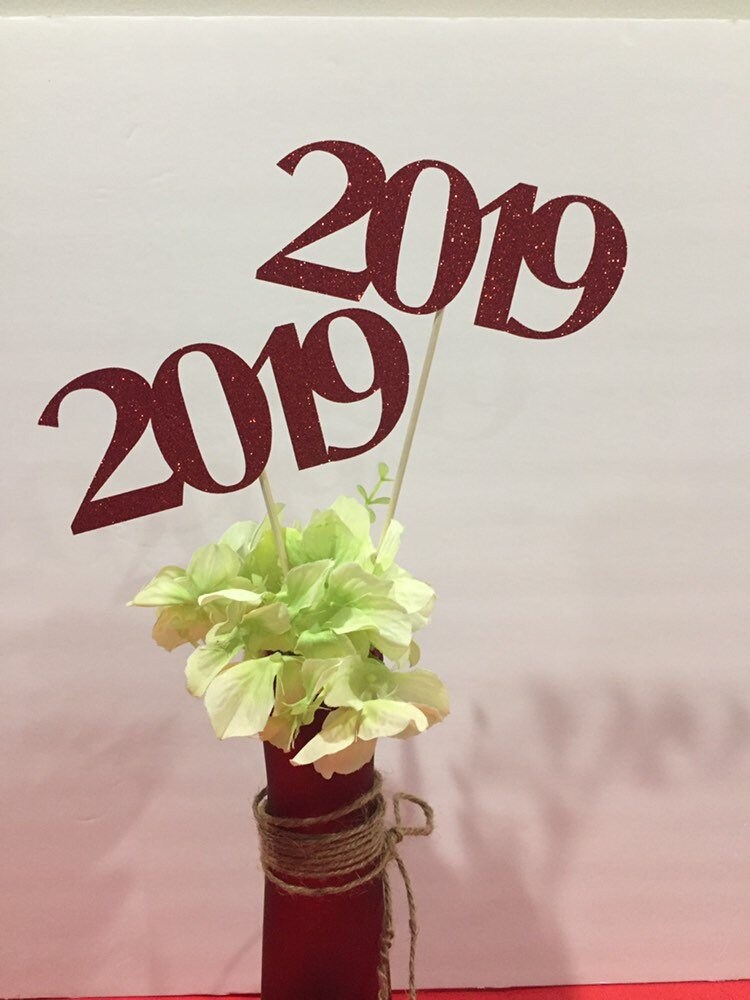 2024 Graduation decorations, Graduation Centerpiece Sticks, class